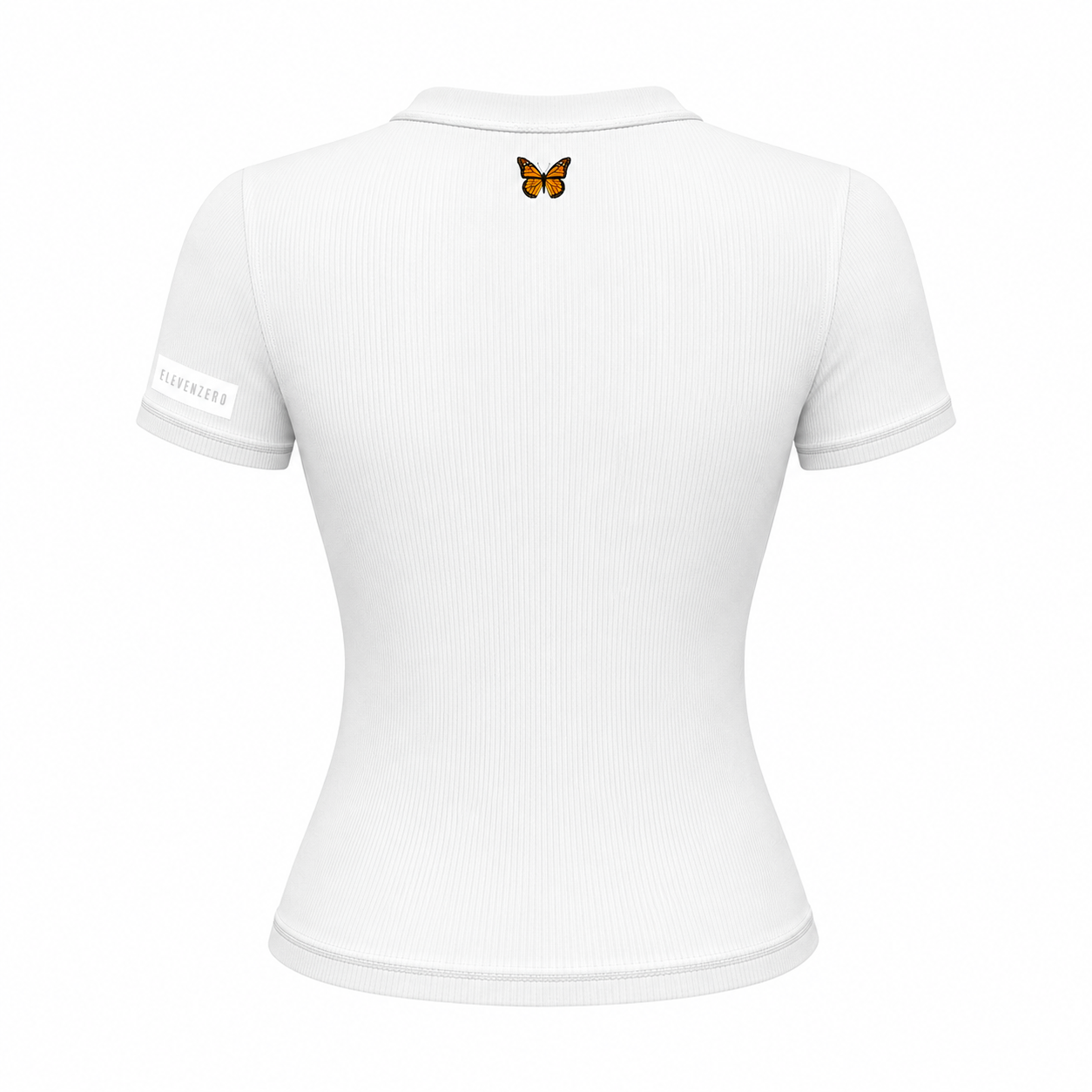 Feather White Tee